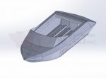 12ft 1.4 Complete Boat Low Windscreen