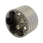 Minijet Steer Hub 6 Bolt Black #1