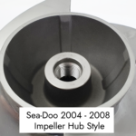 OLD Seadoo Impeller Rear Face Detail