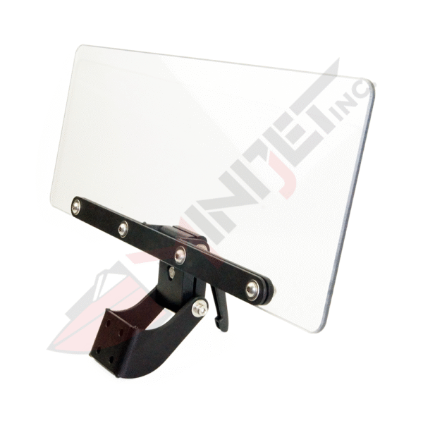 Flip up windscreen watermark