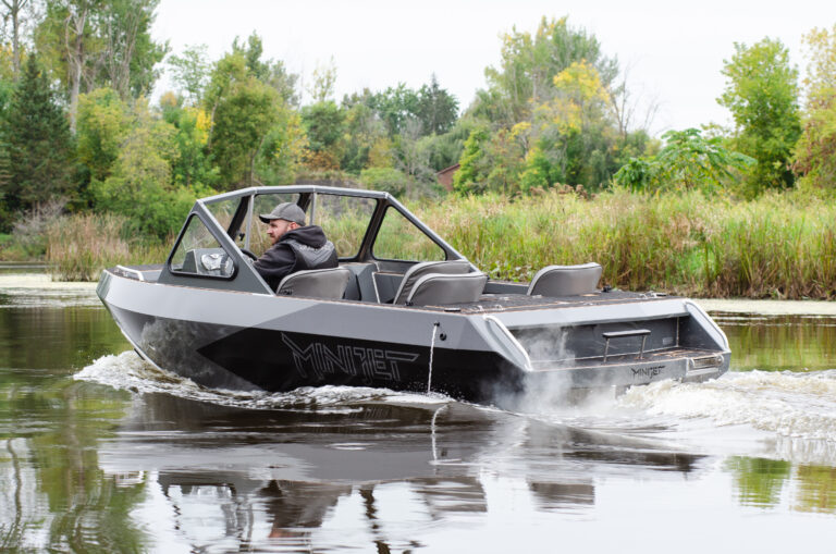 Minijet Rover, jet boat, 4 seater