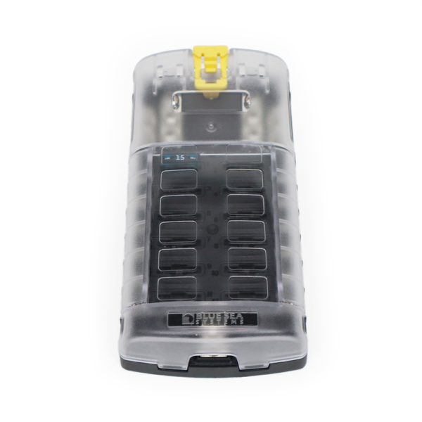 12 Position Fuse Panel Front w Cover