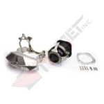 MJ Nozzle iso w hardware and bucket laid out